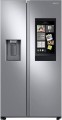 Samsung - Geek Squad Certified Refurbished 21.5 Cu. Ft. Side-by-Side Counter-Depth Refrigerator with 21.5