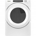 Whirlpool 7.4 Cu. Ft. Stackable Electric Dryer with Wrinkle Shield Option - White