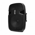 PYLE - PylePro Portable Bluetooth PA Loudspeaker Molded Cabinet Speaker System - Black