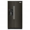 KitchenAid 24.8 Cu. Ft. Side-by-Side Refrigerator - Black Stainless Steel With PrintShield Finish