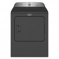 Maytag - 7.0 Cu. Ft. Electric Dryer with Steam and Pet Pro System - Black