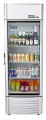 Premium Levella - 6.5 cu. ft. 1-Door Commercial Merchandiser Refrigerator Glass-Door Beverage Display Cooler - Silver