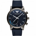 Emporio Armani - Connected Hybrid Smartwatch 43mm Stainless Steel - Gray