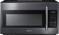 Samsung - 1.8 Cu. Ft. Over-the-Range Microwave with Sensor Cooking - Black Stainless