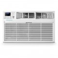 Emerson Quiet Kool - 550 Sq. Ft. 12,000 BTU Smart 115V Through-the-Wall Air Conditioner with Remote and Voice Control - White