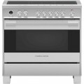Fisher & Paykel - 4.9 Cu. Ft. Self-Cleaning Freestanding Electric Induction Range