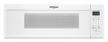 Whirlpool - 1.1 Cu. Ft. Low Profile Over-the-Range Microwave Hood with 2-Speed Vent - White
