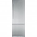 Thermador - Freedom 16 Cu. Ft. Bottom-Freezer Built-In Refrigerator - Stainless steel