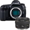 Canon EOS 5D Mark IV DSLR Camera (Body Only) and EF 50mm f/1.4 USM Standard Lens