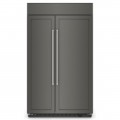 KitchenAid - 30 Cu. Ft. Side-by-Side Refrigerator with Under-Shelf Prep Zone - Custom Panel Ready