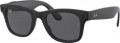 Ray-Ban - Stories Wayfarer Smart Glasses 50mm - Matte Black/Dark Grey