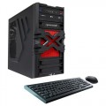 CybertronPC - Patriot Desktop - AMD A4-Series - 8GB Memory - 1TB Hard Drive - Red.,