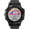 Garmin - fēnix 5 Plus Sapphire Smart Watch - Fiber-Reinforced Polymer - Black