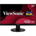 ViewSonic  21.5 LCD FHD Monitor (DisplayPort VGA, HDMI) - Black