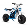 Huffy - CR8-R Battery-Powered Ride-On Mini Bike - White, blue