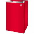Igloo - 3.2 Cu. Ft. Compact Refrigerator - Red