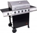 Char-Broil Performance Series 5-Burner Gas Grill with Cabinet - Stainless Steel and Black