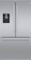 Bosch - 500 Series 36 in. 21 cu. ft. French 3 Door Refrigerator Counter-Depth with External Water and Ice - Stainless Steel