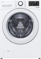 LG - 5.0 Cu. Ft. Smart Front Load Washer with 6 Motion Technology - White