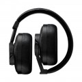 Master & Dynamic - MW60 Wireless Over-the-Ear Headphones - Black Leather/Black Metal