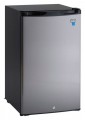 Avanti - 4.5 Cu. Ft. Compact Refrigerator - Black/Stainless Steel