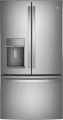 GE Profile - 22.1 Cu. Ft. French Door Counter-Depth Refrigerator with Hands-Free AutoFill - Fingerprint resistant stainless steel