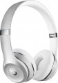 Beats by Dr. Dre - Geek Squad Certified Refurbished Beats Solo3 Wireless Headphones - Silver