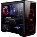 CybertronPC - CLX SET Desktop - AMD Ryzen 3-Series - 8GB Memory - NVIDIA GeForce RTX 2060 - 1TB Hard Drive + 120GB Solid State Drive - Black/Red