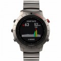 Garmin - fēnix® Chronos Smartwatch 49mm Titanium with Titanium Hybrid Band