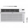 LG 24,500 BTU 230V Window-Mounted Air Conditioner with Remote Control - White