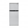 Haier - 11.6 Cu. Ft. Top-Freezer Refrigerator - Stainless steel