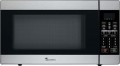 Magic Chef - 1.8 Cu. Ft. Full-Size Microwave - Stainless Steel/Black