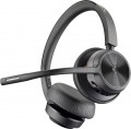 HP - Poly Voyager 4320 Wireless Noise Cancelling Stereo Headset with mic - Black