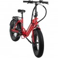 Huffy 20-inch Centuric Folding E-Bike - Red