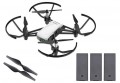 Ryze Tech - Geek Squad Certified Refurbished Tello Boost Combo Quadcopter - White And Black