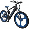 Hover-1 - Instinct eBike 40 miles Max Range and 15 mph Max Speed with Pedal-Assist - Blue