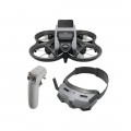 DJI - Geek Squad Certified Refurbished Avata Pro-View Combo Drone with Motion Controller (Goggles 2 and RC Motion 2) - Gray