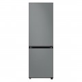 Samsung - 12.0 cu. ft. BESPOKE Bottom Freezer refrigerator with customizable colors and flexible design - Grey Glass