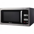 Magic Chef - 1.6 Cu. Ft. Full-Size Microwave - Stainless