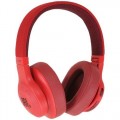 JBL - E55BT Wireless Over-the-Ear Headphones - Red