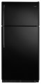 Frigidaire - 18.0 Cu. Ft. Top-Freezer Refrigerator - Black