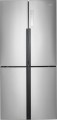 Haier - 16.4 Cu. Ft. Counter-Depth Refrigerator - Stainless steel