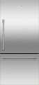 Fisher & Paykel - 17.1 cu ft. Refrigerator Bottom-Freezer, Ice - Stainless Steel