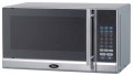 Oster - 0.7 Cu. Ft. Compact Microwave - Silver
