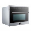 Forno Appliances - 1.6 Cu. Ft. Convection Microwave with Sensor Cooking