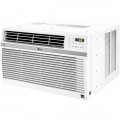 LG - 24,500 BTU Window Smart Air Conditioner - White