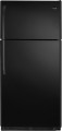 Frigidaire - 18 Cu. Ft. Top-Freezer Refrigerator - Black