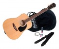 Arcadia - DL36 6-String Half-Size Acoustic Guitar - Natural/Black