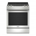 Maytag - 6.4 Cu. Ft. Slide-In Electric Range with Air Fry - Stainless Steel