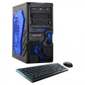 CybertronPC - Borg-Q Desktop - AMD FX-Series - 8GB Memory - 1TB Hard Drive - Blue